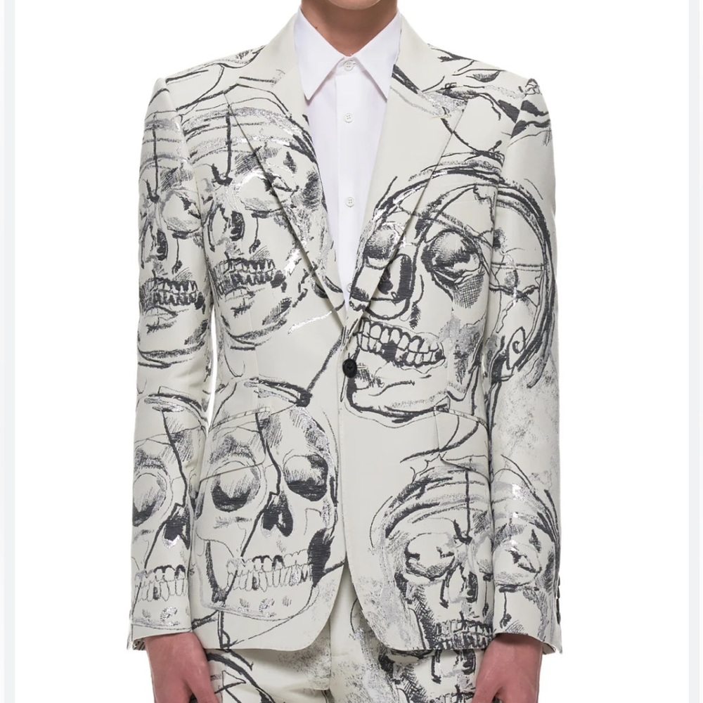 Alexander McQueen Skull Blazer